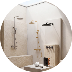 Douche Inbouw en Opbouw kranen & Toebehoren 