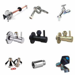 Hoekstopkranen / Flexibele aansluitslangen / Wasmachine / Vorstvrije kraan / S-koppelingen / Verlengstukken / Gereedschap
