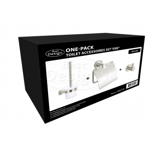 Best-Design One-Pack toilet accessoires set 'Ore' 
