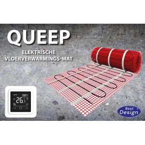 Best-Design 'Queep' elektrische vloerverwarmings-mat 1.0 m2