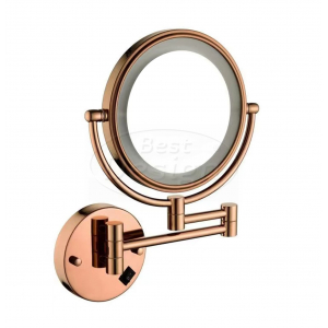 Best-Design 'Dijon-Steiner' wand cosmeticaspiegel incl. LED verlichting Sunny-Bronze