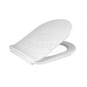 Best-Design 'Thin-Line' one-touch soft-closing toiletzitting