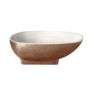 Best-Design 'Color-Bronze' vrijstaand bad 173.5x77x60cm