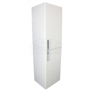 Best-Design 'Lours' half-hoge kolomkast L&R 120x35x30 cm Glans-Wit
