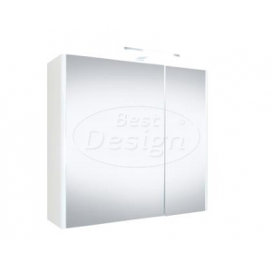 Best-Design 'Happy' MDF spiegelkast + verlichting 60x60cm