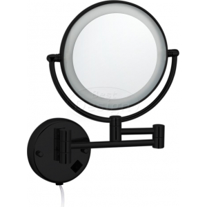 Best-Design 'Black-Steiner' wand cosmeticaspiegel incl. LED verlichting 'Nero' Mat-Zwart