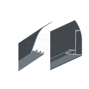 Best-Design aluminium wandprofiel voor 'Erico' 3875240-3875250