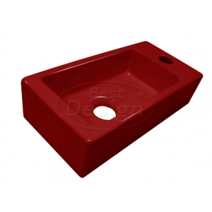 Best-Design 'Mini-Block' fontein rood Rechts 36x18x9cm