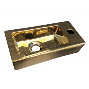 Best-Design 'Farnetta' fontein Rechts 37x18x9cm glans-goud