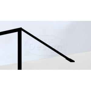 Best-Design 'Noire' muur stabilisatie stang 1200 mm