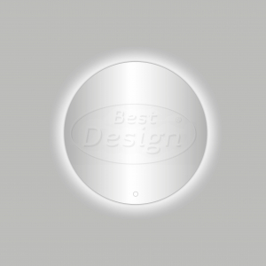 Best-Design 'Ingiro' ronde spiegel incl. led verlichting Ø60cm 