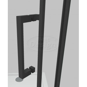 Best-Design deurhendel zwart voor 'Baron' Nisdeur' nr: 13