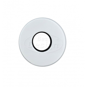 Best-Design sierring wit uitloop tbv: 4009150 'White' inbouw-wandmengkraan