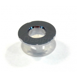 Best-Design messing-verchroomd inzet/overloop ring (open) tbv.wastafel/kom