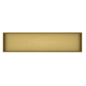 Best-Design Nancy 'Elah' inbouwnis 121x28x7 cm Mat-goud